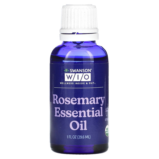 Swanson WIO-Rosemary Essential Oil-1 fl oz (29.6 ml)