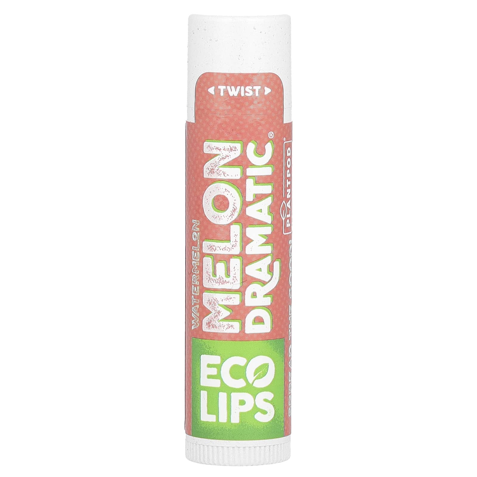 Eco Lips-Melon Dramatic-Lip Balm-Watermelon-0.15 oz (4.25 g)