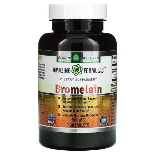 Amazing Nutrition-Bromelain-500 mg-120 Tablets