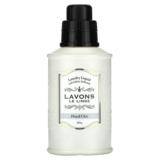 Lavons-Laundry Liquid with Fabric Softener-Floral Chic-30 oz (850 g)