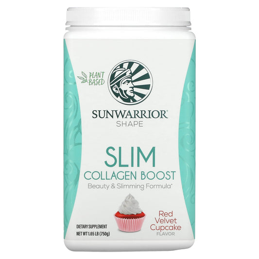 Sunwarrior-Shape-Slim Collagen Boost-Red Velvet Cupcake-1.65 lb (750 g)