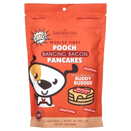 Bark Bistro-Worlds First Pooch Pancakes-Banging Bacon-14 oz (396 g)