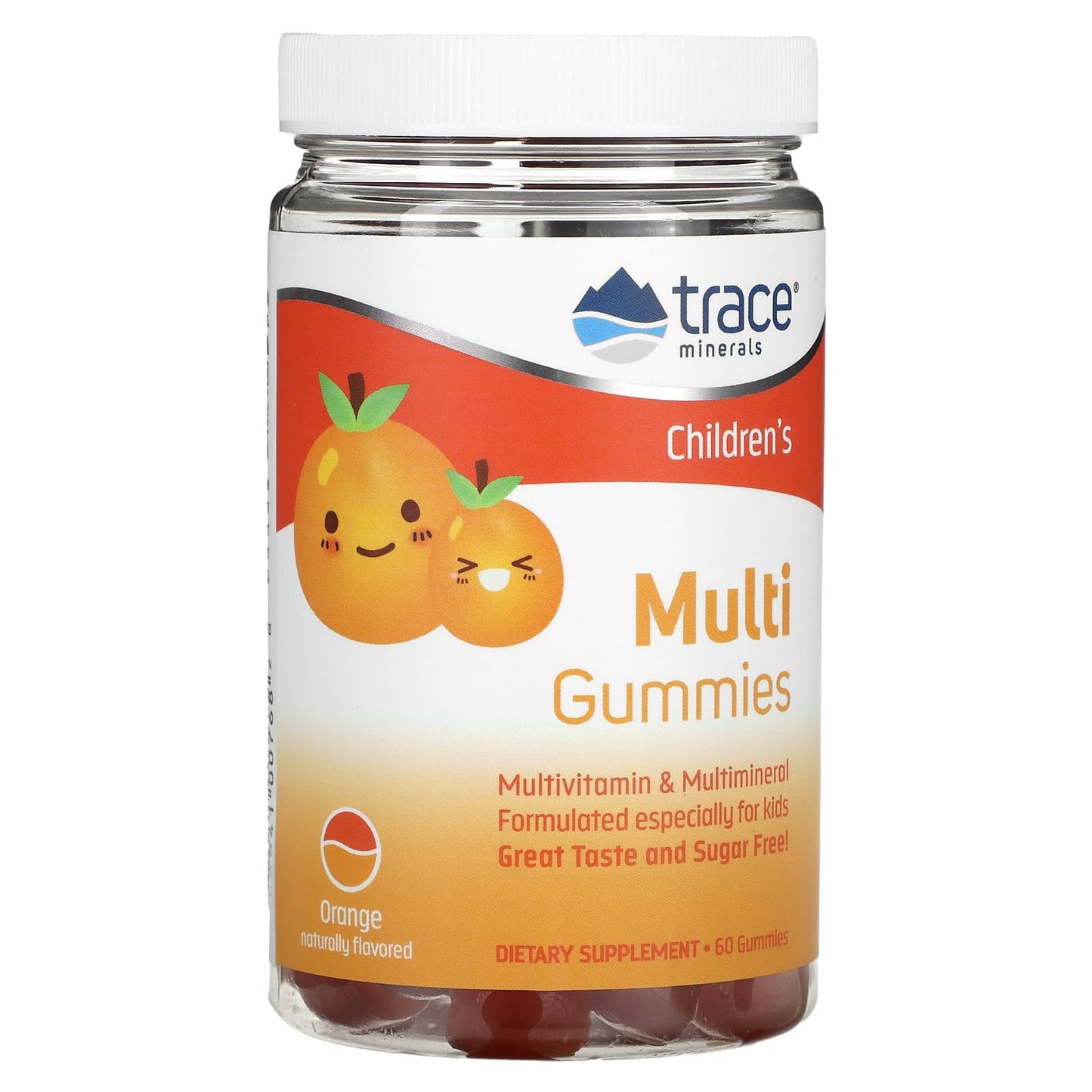 Trace Minerals ®-Children's Multi Gummies-Orange-60 Gummies