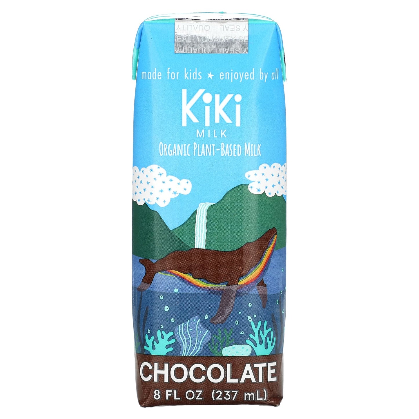 Kiki Milk-Organic Plant-Based Milk-Chocolate -8 fl oz (237 ml)