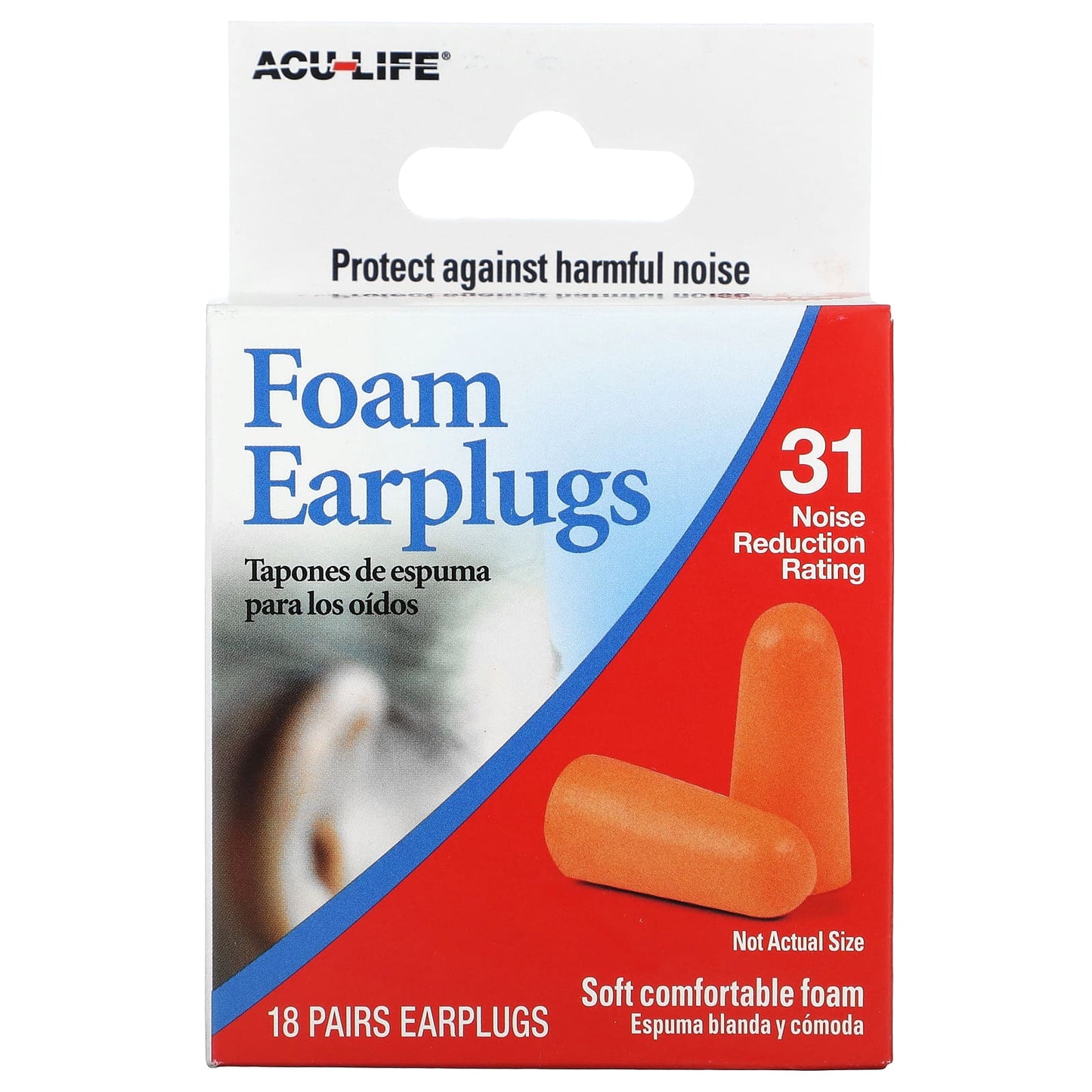 Flents-Foam Earplugs-18 Pairs