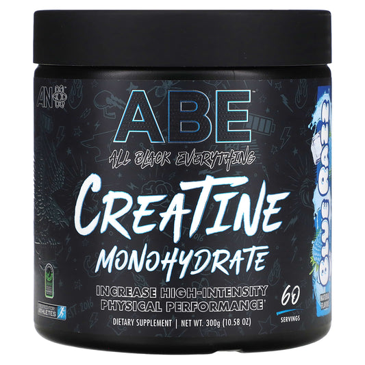 ABE-Creatine Monohydrate-Blue Razz-10.58 oz (300 g)