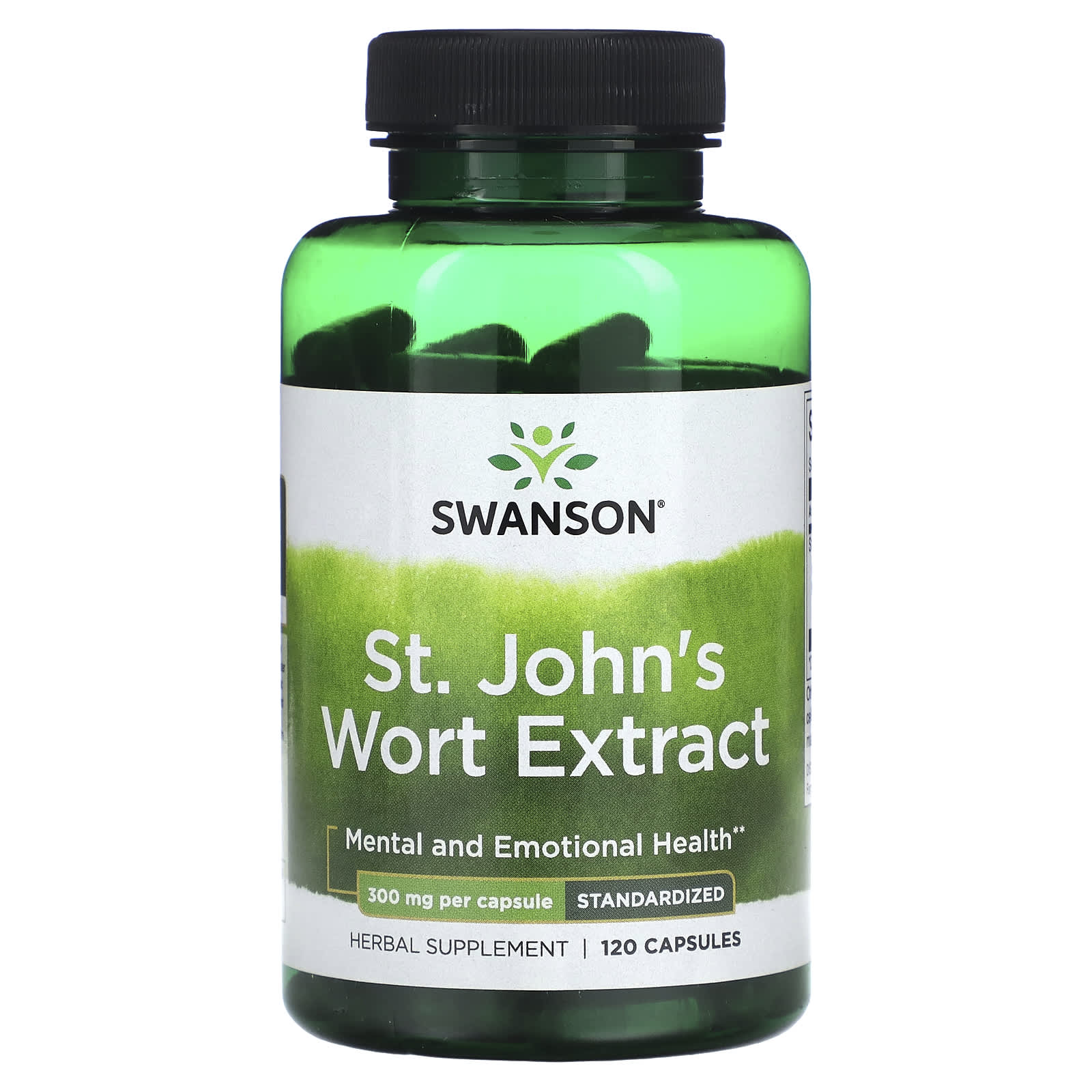 Swanson-St. Johns's Wort Extract-Standardized-300 mg -120 Capsules