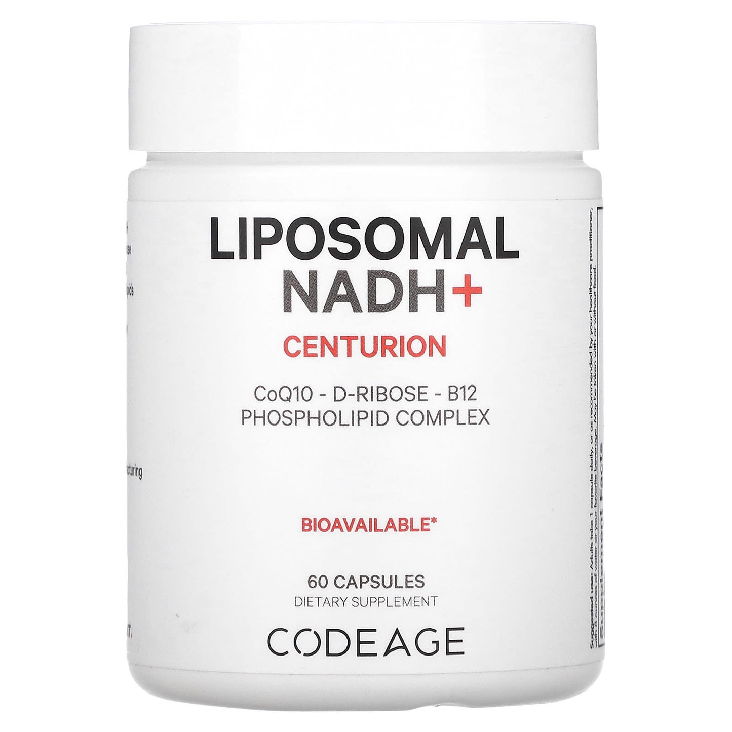 Codeage-Liposomal NADH+-Centurion-60 Capsules