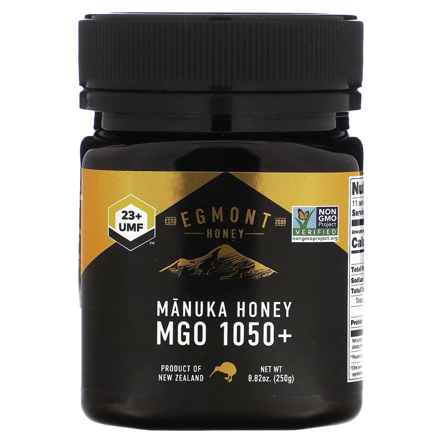 Egmont Honey-Manuka Honey-MGO 1050+-8.8 oz (250 g)