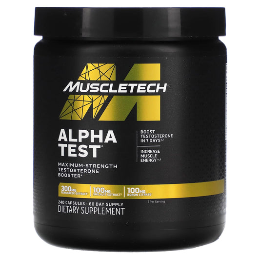 MuscleTech-Alpha Test-240 Capsules