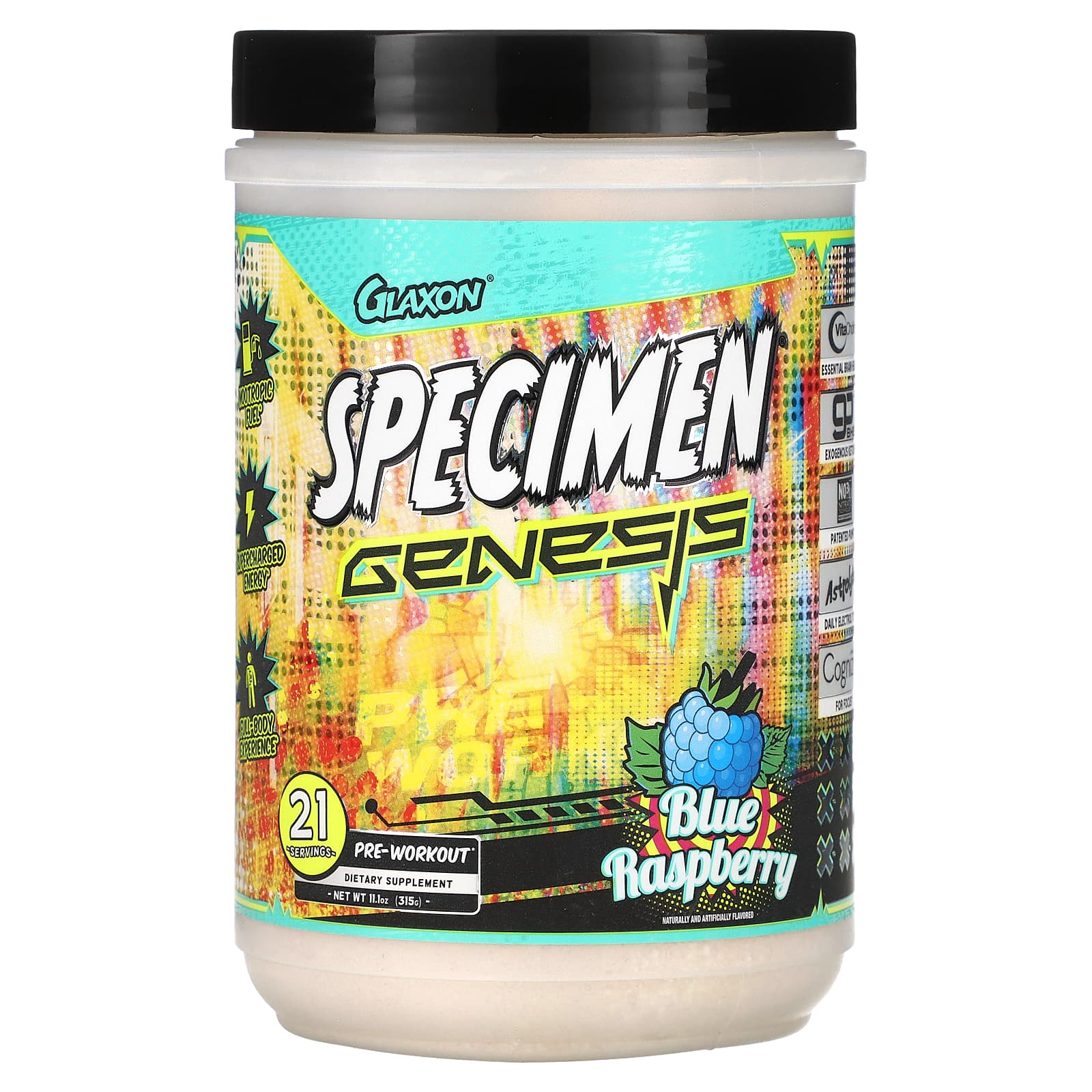 Glaxon-Specimen Genesis-Blue Raspberry-11.1 oz (315 g)