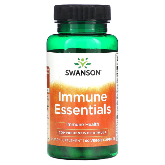 Swanson-Immune Essentials-60 Veggies Capsules