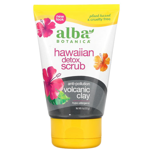 Alba Botanica-Hawaiian Detox Scrub-4 oz (113 g)