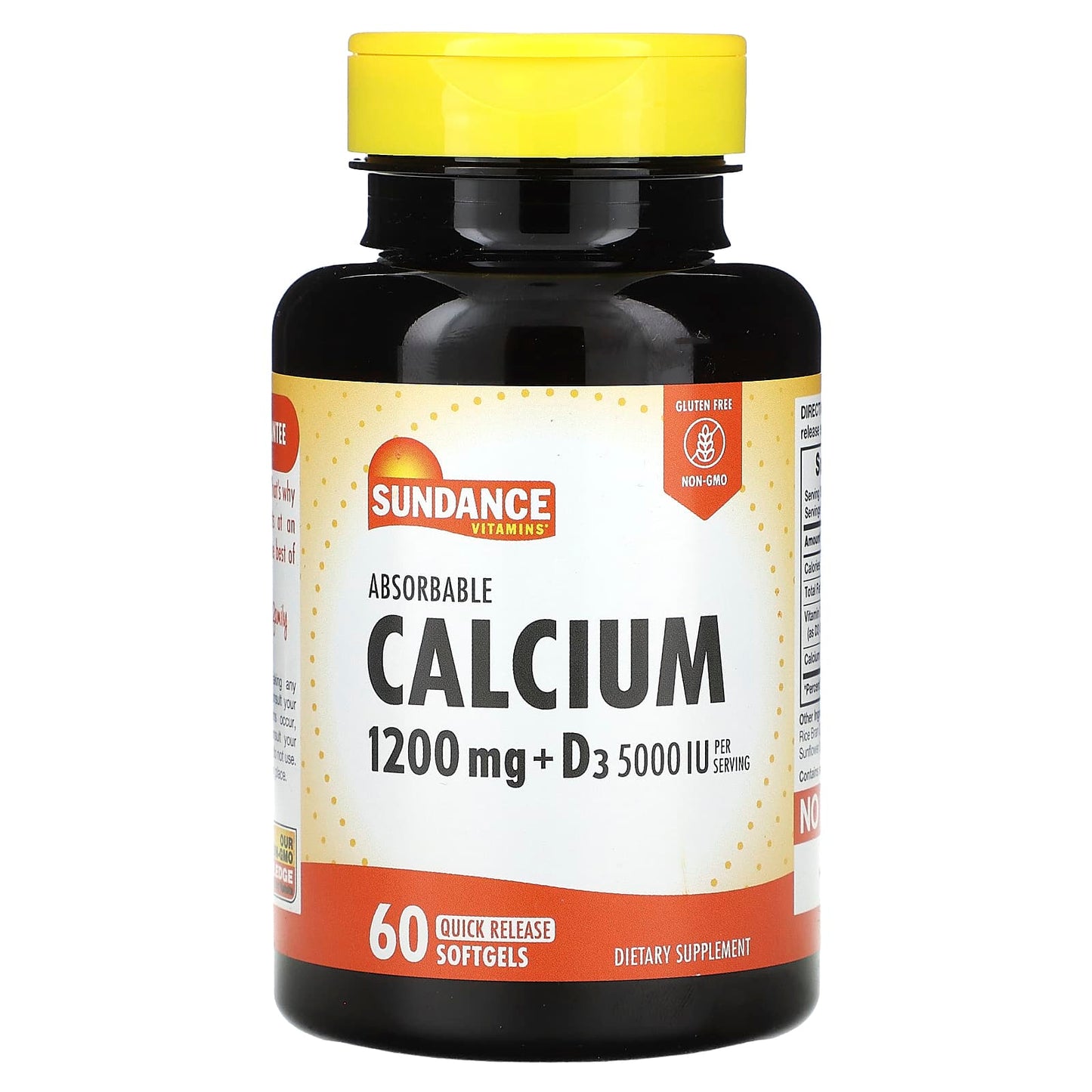 Sundance Vitamins-Absorbable Calcium + D3-60 Quick Release Softgels