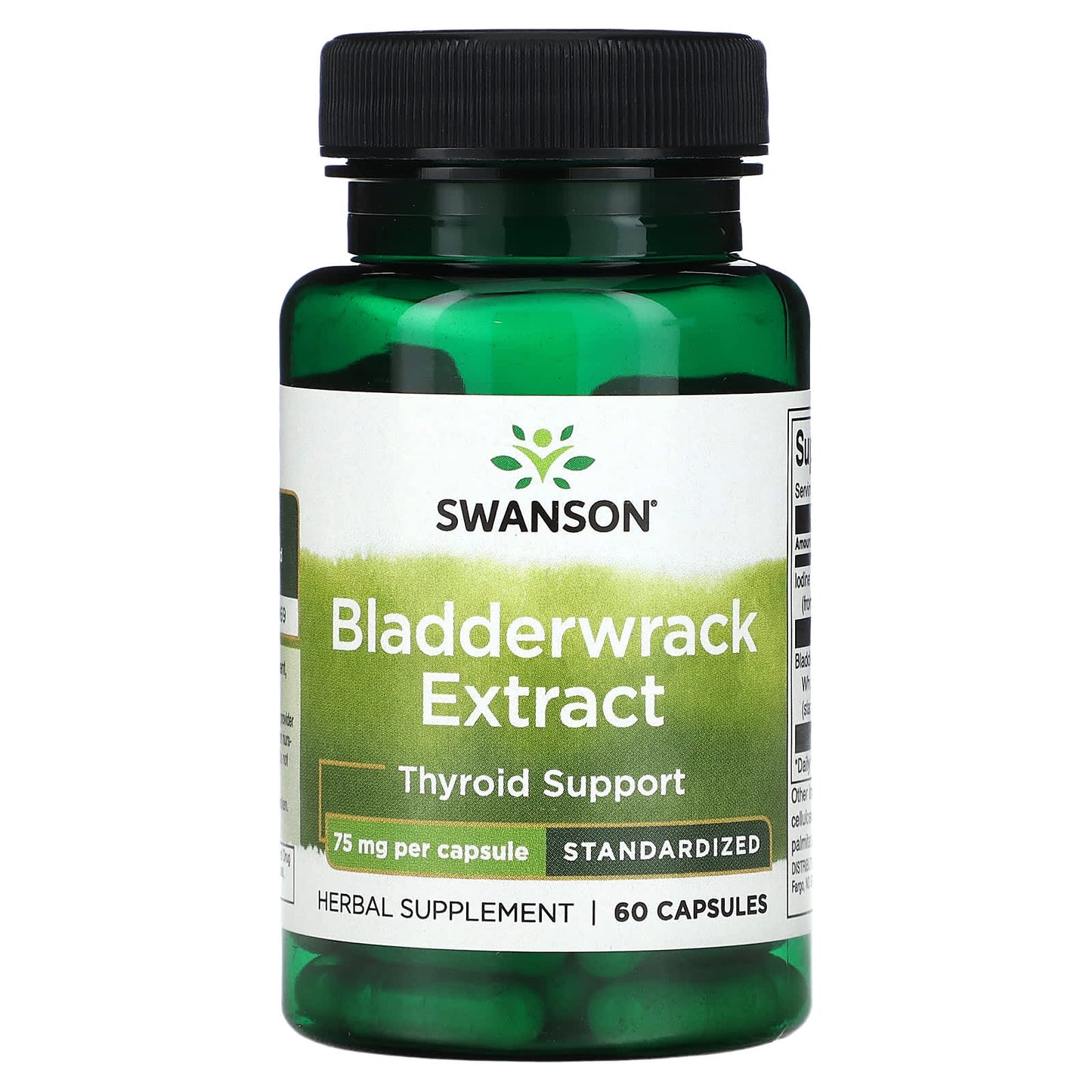 Swanson-Bladderwrack Extract-75 mg-60 Capsules