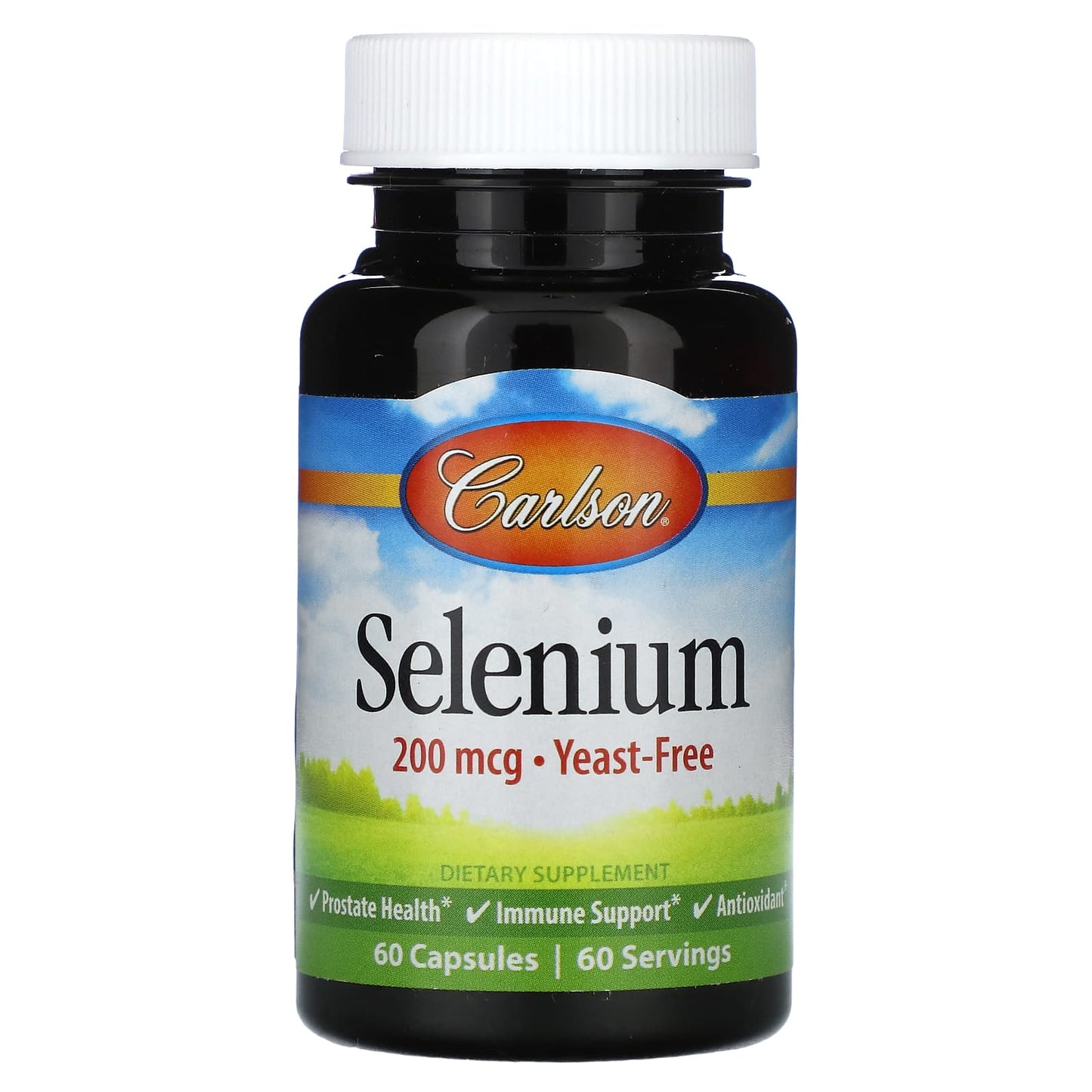 Carlson-Selenium -200 mcg-60 Capsules