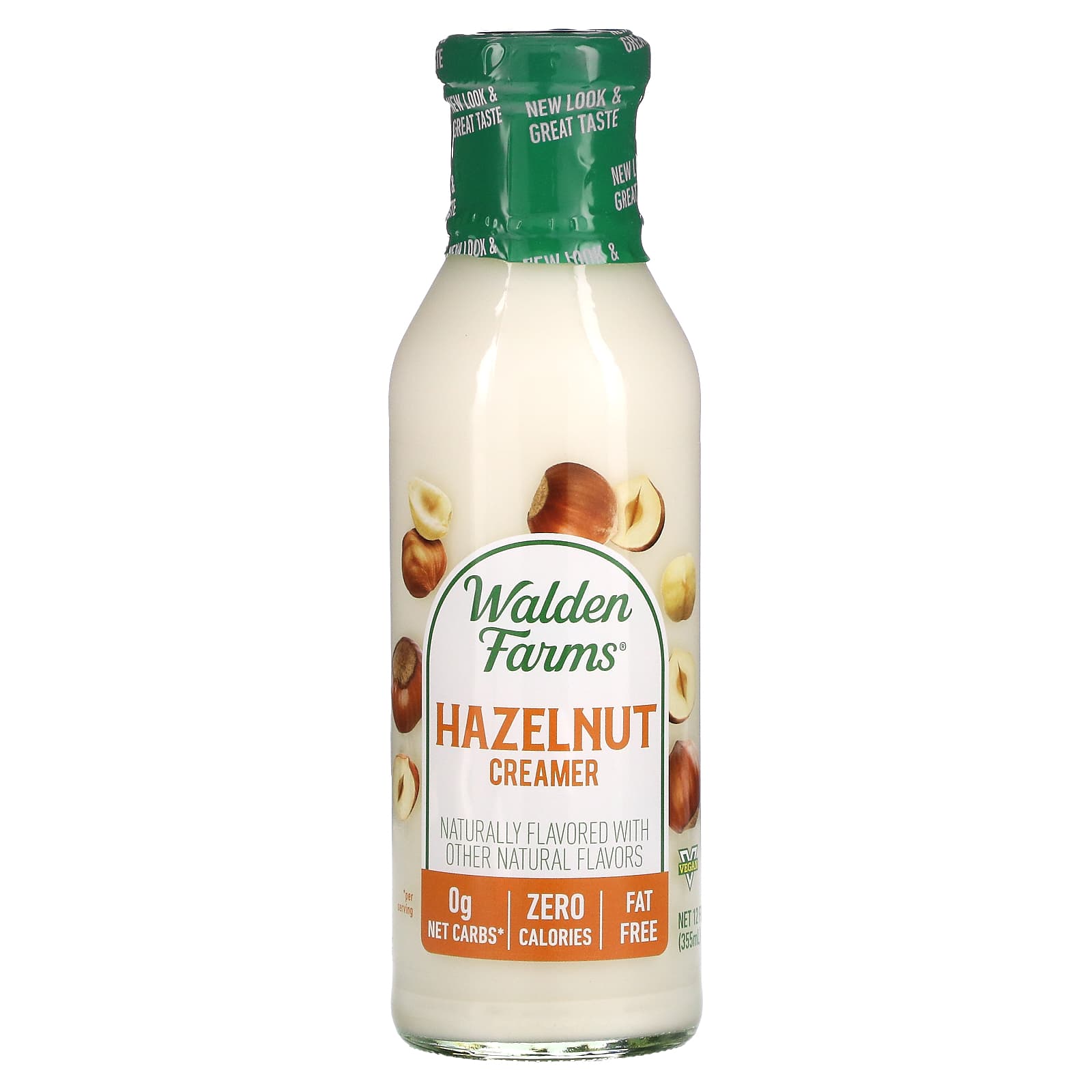 Walden Farms-Coffee Creamer-Hazelnut-12 fl oz (355 ml)