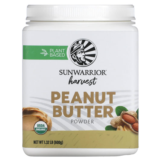 Sunwarrior-Peanut Butter Powder-1.32 lb (600 g)