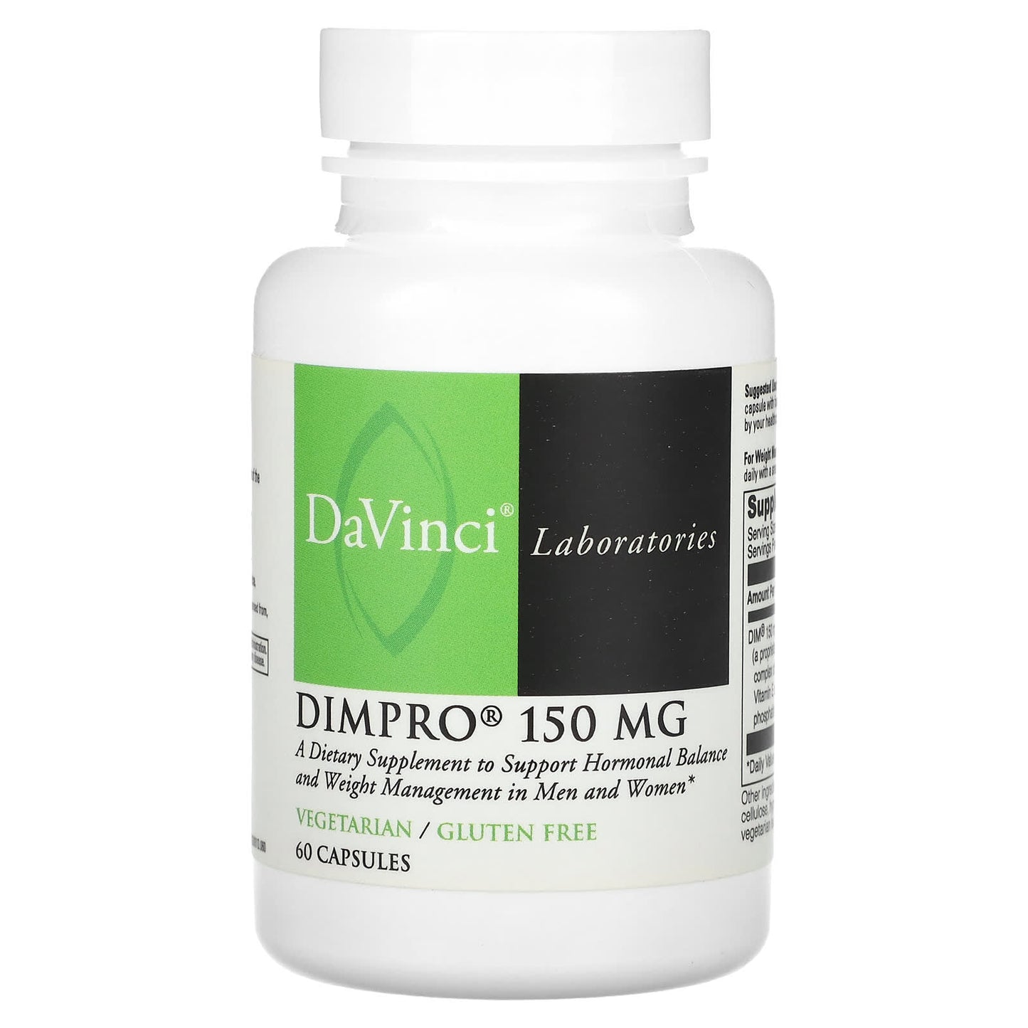 DaVinci Laboratories of Vermont-DIMPRO-150 mg-60 Capsules