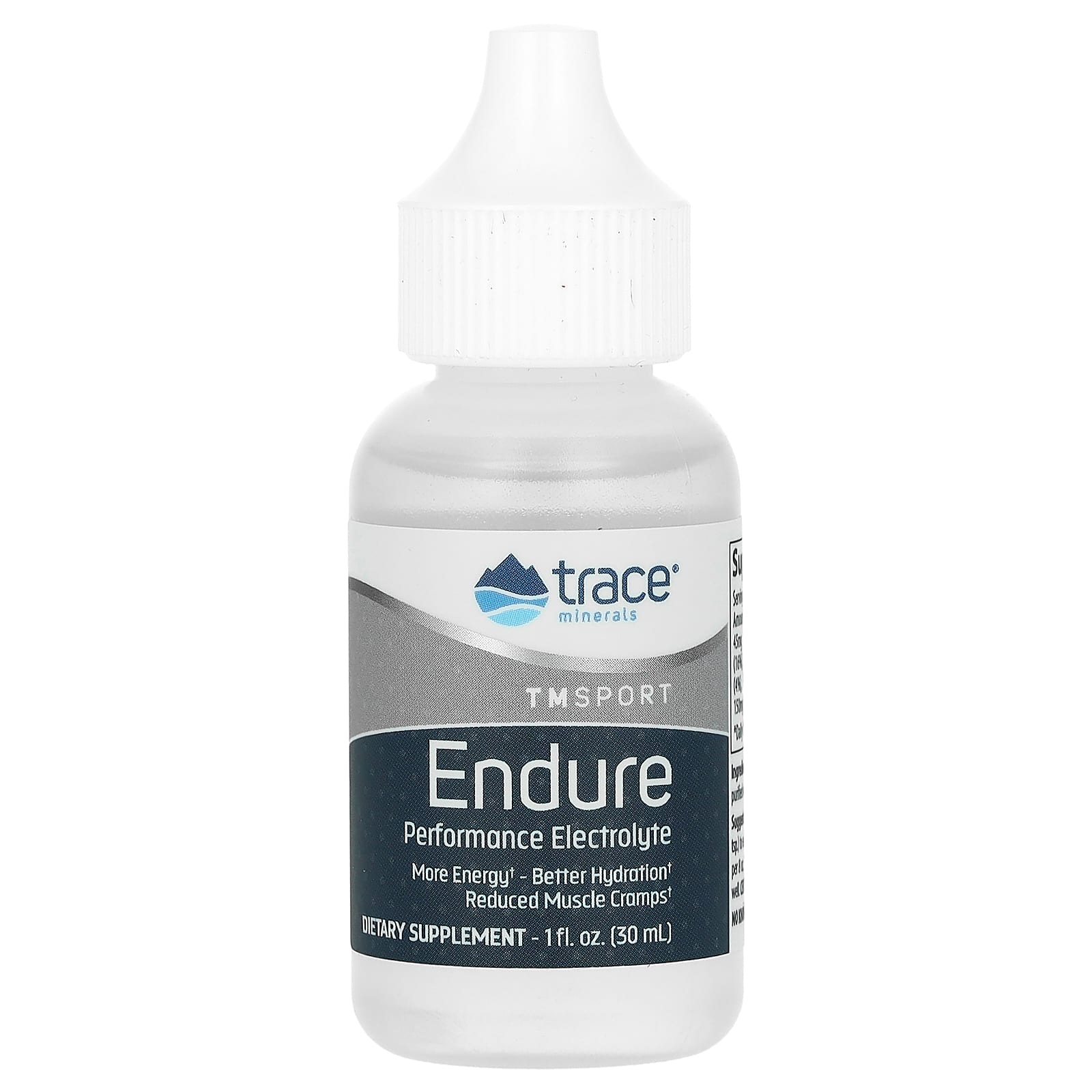 Trace Minerals ®-TM Sport-Endure-Performance Electrolyte-1 fl oz (30 ml)