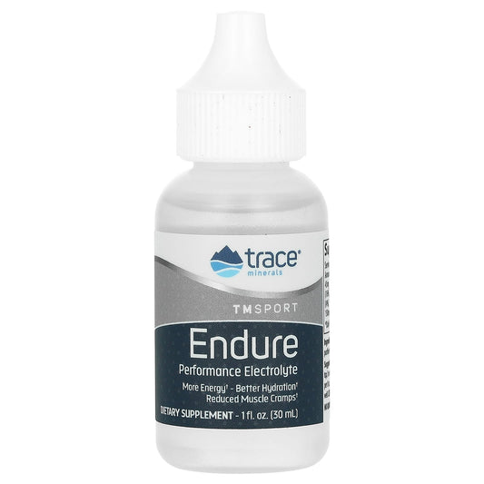 Trace Minerals ®-TM Sport-Endure-Performance Electrolyte-1 fl oz (30 ml)