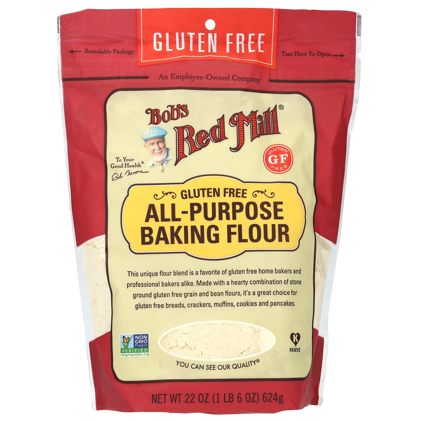 Bob's Red Mill-All-Purpose Baking Flour-Gluten Free-22 oz (624 g)