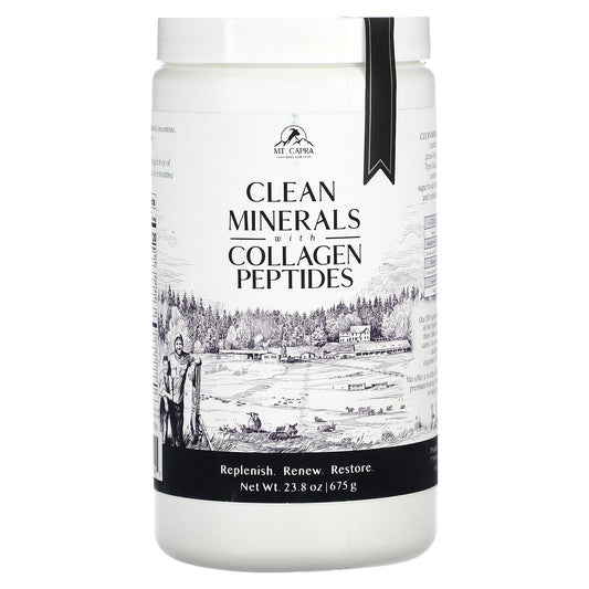 Mt. Capra-Clean Minerals with Collagen Peptides-23.8 oz (675 g)