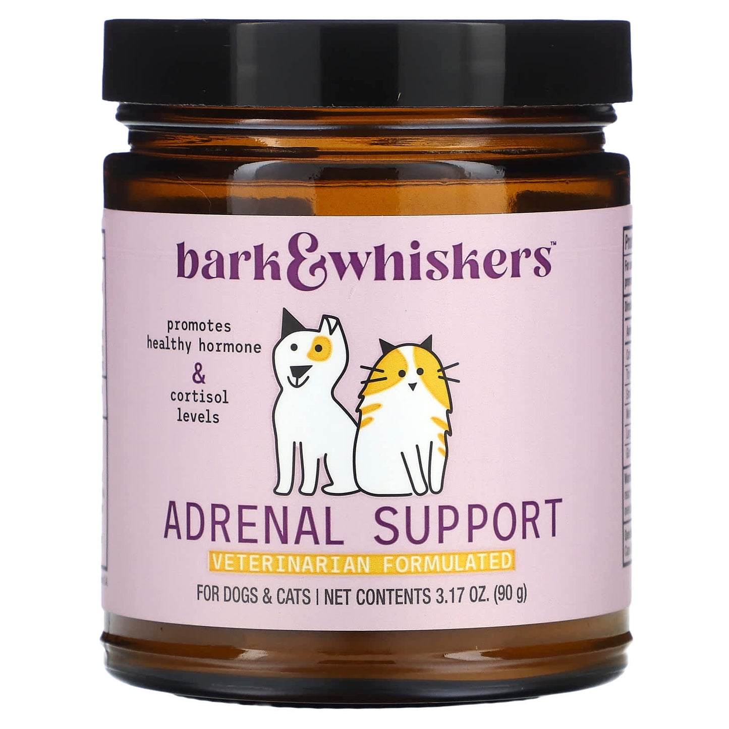 Dr. Mercola-Bark & Whiskers-Adrenal Support-For Dogs & Cats-3.17 oz (90 g)