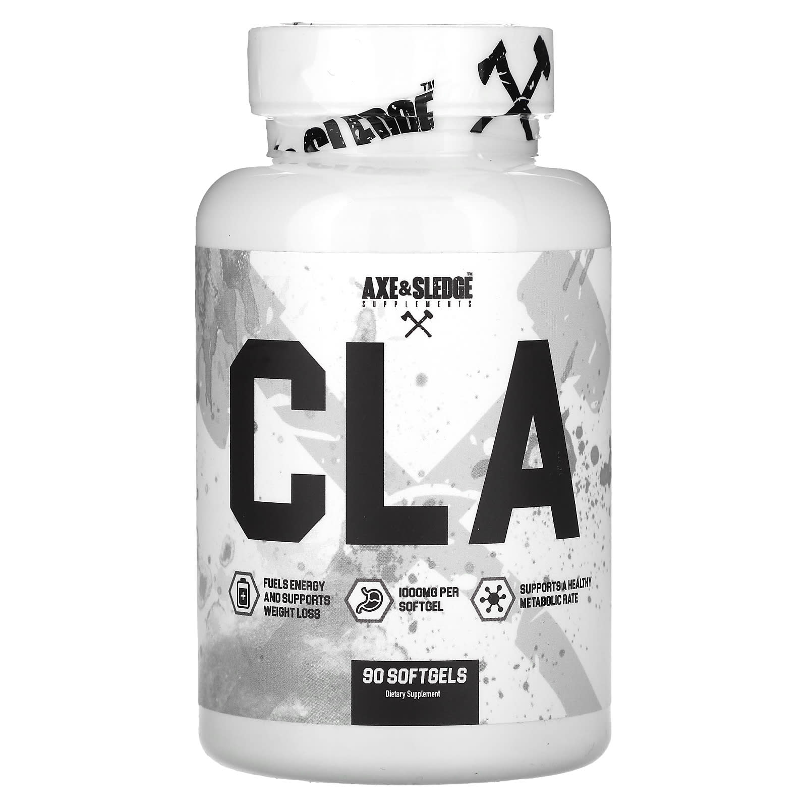 Axe & Sledge Supplements-Basics-CLA-1,000 mg-90 Softgels