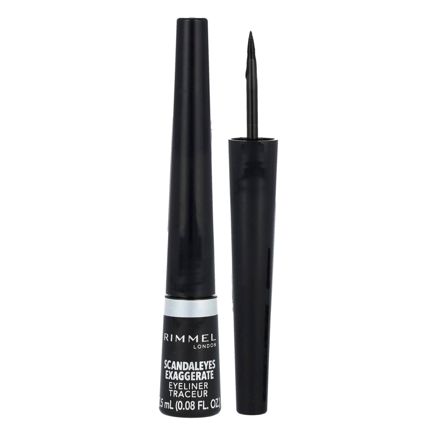 Rimmel London-Scandal'Eyes-Exaggerate Eyeliner-001 Black-0.08 fl oz (2.5 ml)