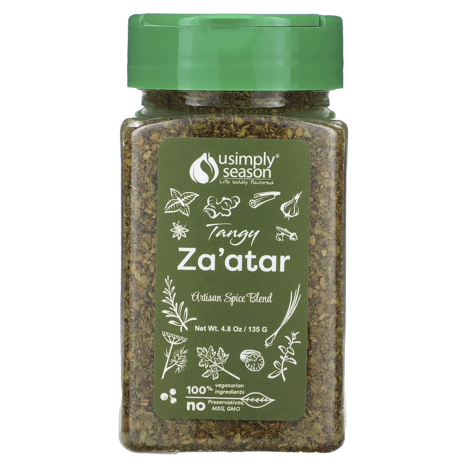 USimplySeason-Tangy Za'atar-4.8 oz (135 g)