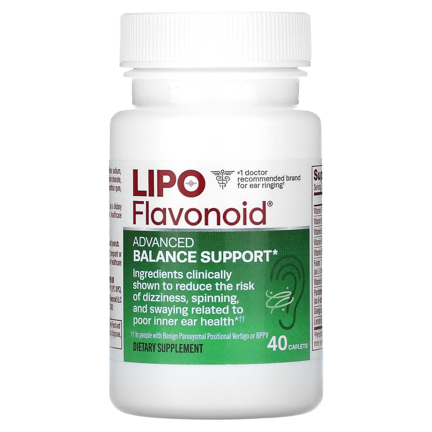 Lipo-Flavonoid-Advanced Balance Support-40 Caplets