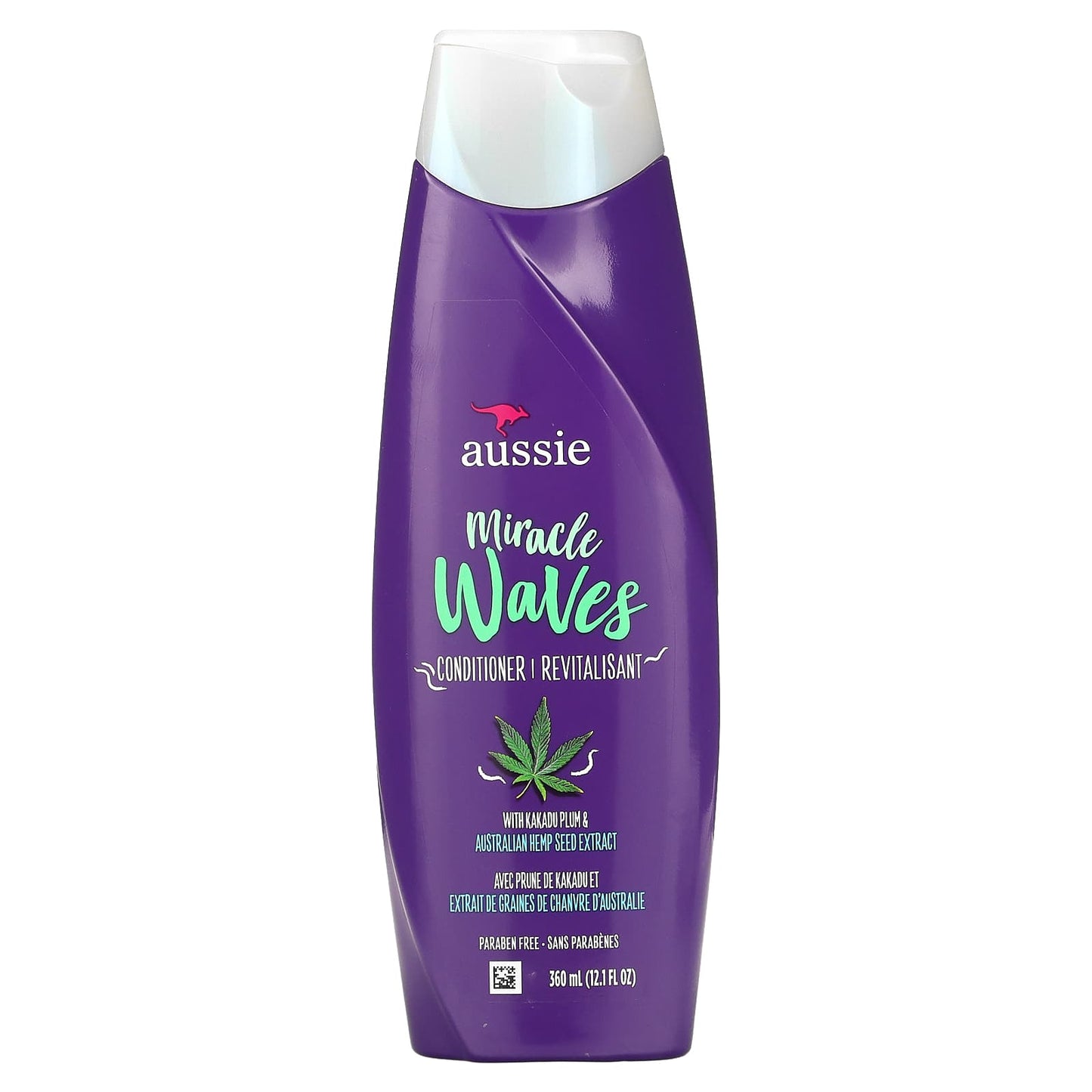 Aussie-Miracle Waves-Conditioner-12.1 fl oz (360 ml)