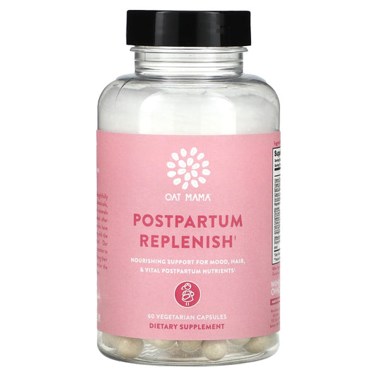 Oat Mama-Postpartum Replenish-60 Vegetarian Capsules