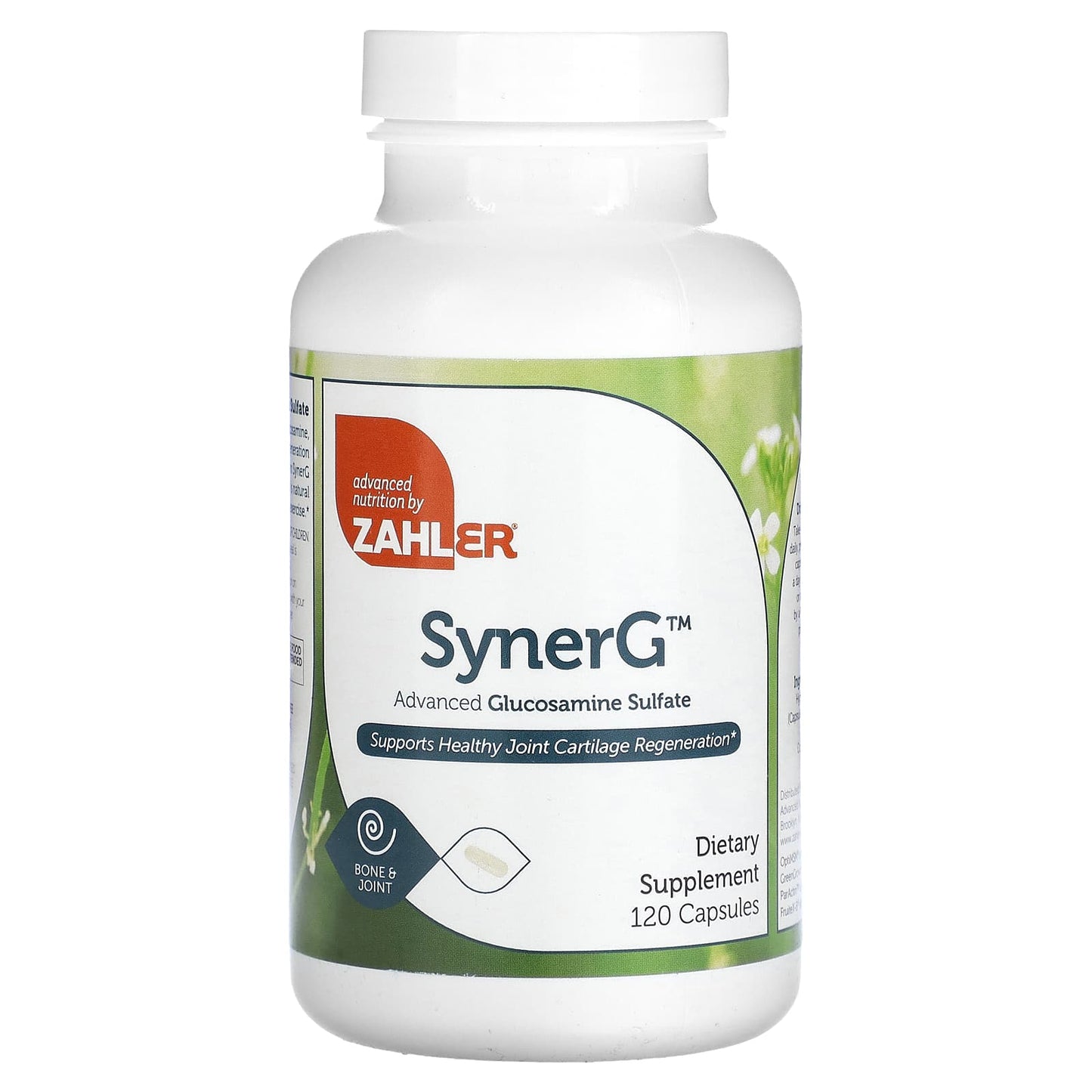 Zahler-SynerG-Advanced Glucosamine Sulfate-120 Capsules