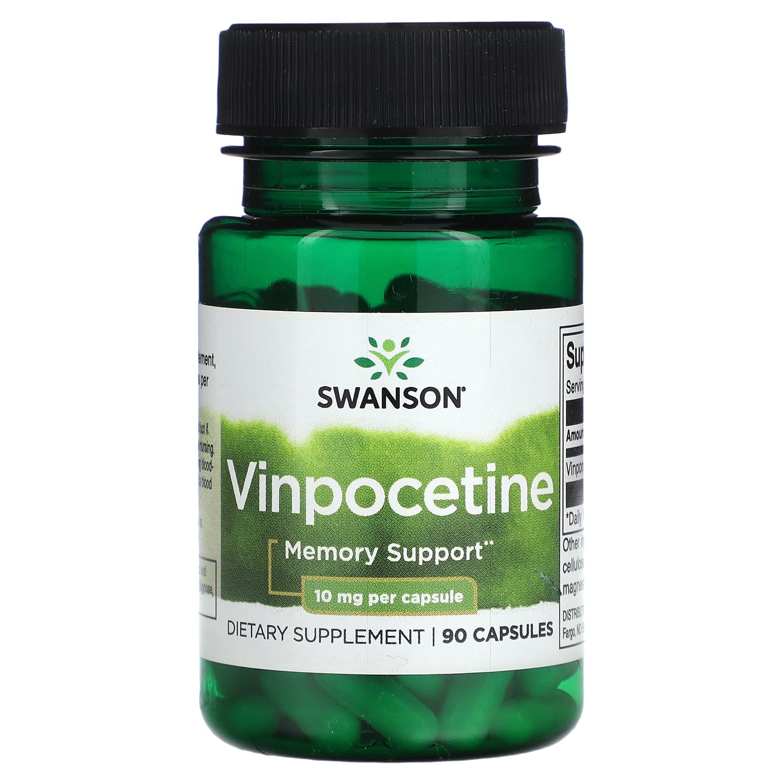 Swanson-Vinpocetine-10 mg-90 Capsules