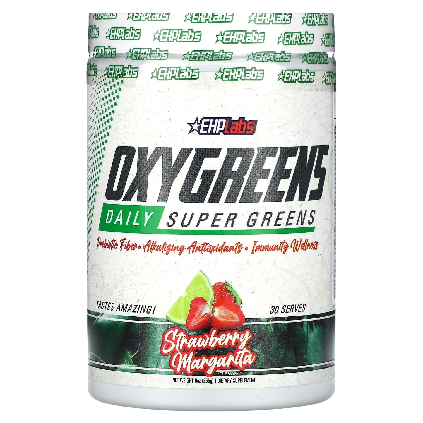 EHPlabs-OxyGreens-Daily Super Greens-Strawberry Margarita -9 oz (255 g)