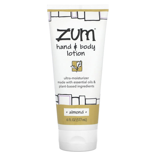 ZUM-Hand & Body Lotion-Almond-6 fl oz (177 ml)