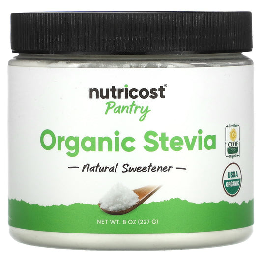 Nutricost-Pantry-Organic Stevia-8 oz (227 g)