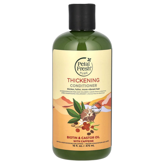 Petal Fresh-Pure-Thickening Conditioner-Biotin & Castor Oil With Caffeine-16 fl oz (475 ml)