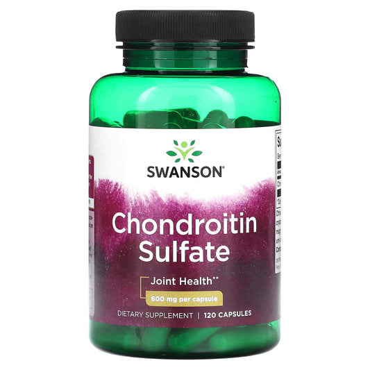 Swanson-Chondroitin Sulfate -600 mg -120 Capsules