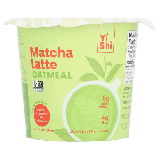 Yishi-Oatmeal-Matcha Latte-1.76 oz (50 g)