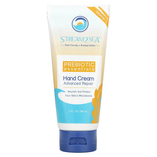 Stream2Sea-Prebiotic Essentials-Hand Cream-Tropical-3 fl oz (90 ml)