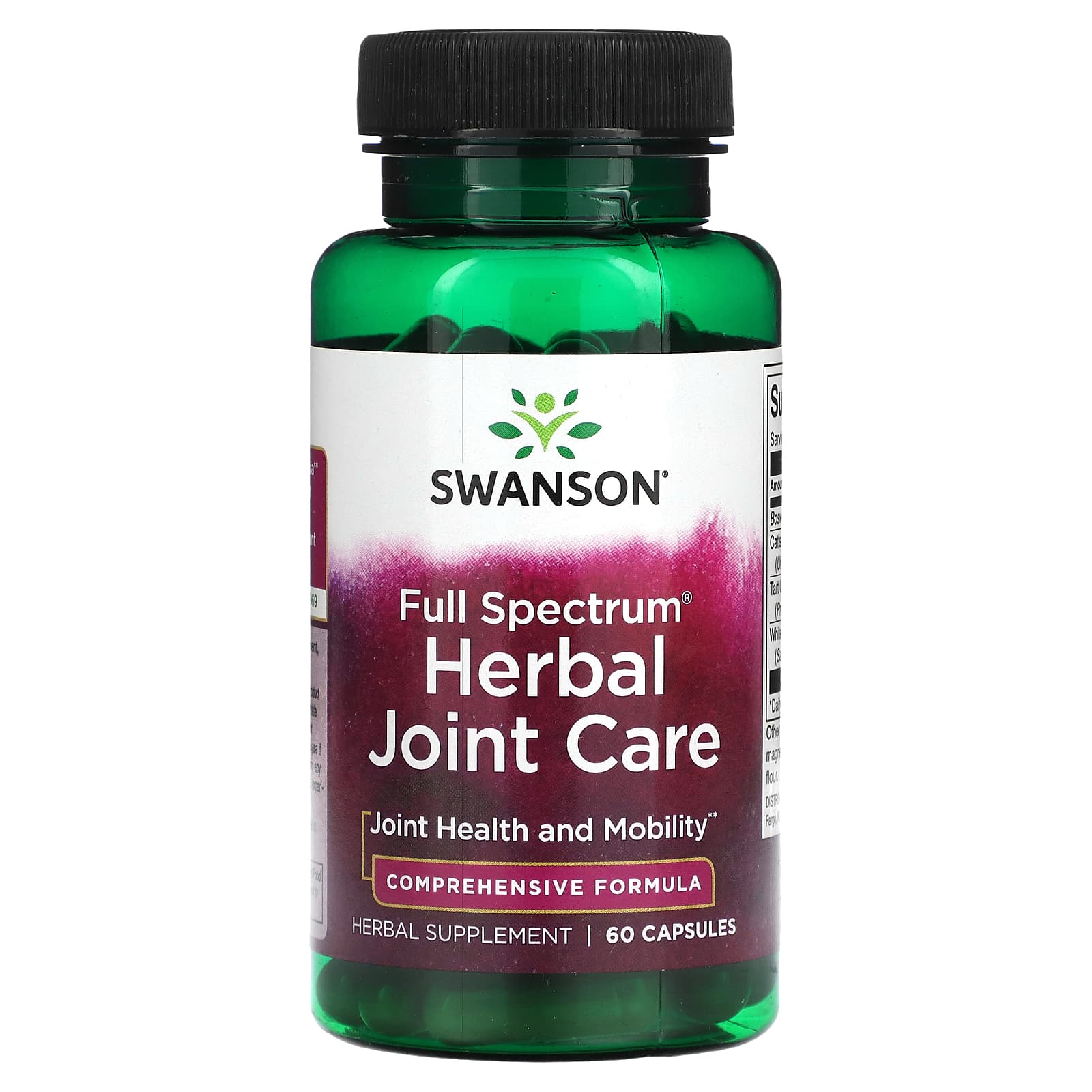 Swanson-Full Spectrum Herbal Joint Care-60 Capsules