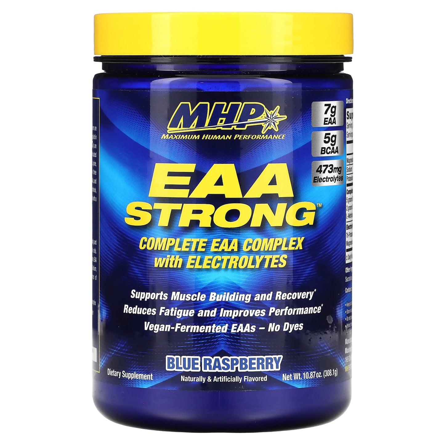 MHP-EAA Strong-Blue Raspberry-10.87 oz (308.1 g)