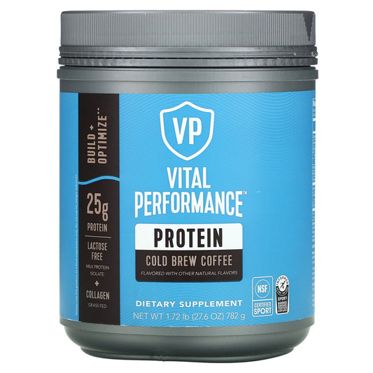 Vital Proteins-Vital Performance Protein-Cold Brew Coffee-1.72 lb (782 g)