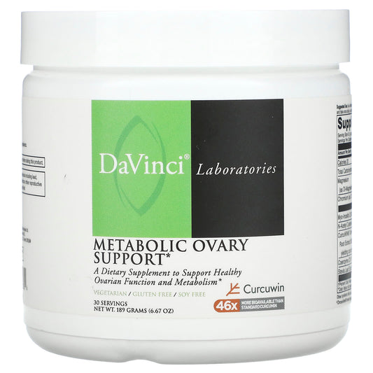 DaVinci Laboratories of Vermont-Metabolic Ovary Support -6.67 oz (189 g)