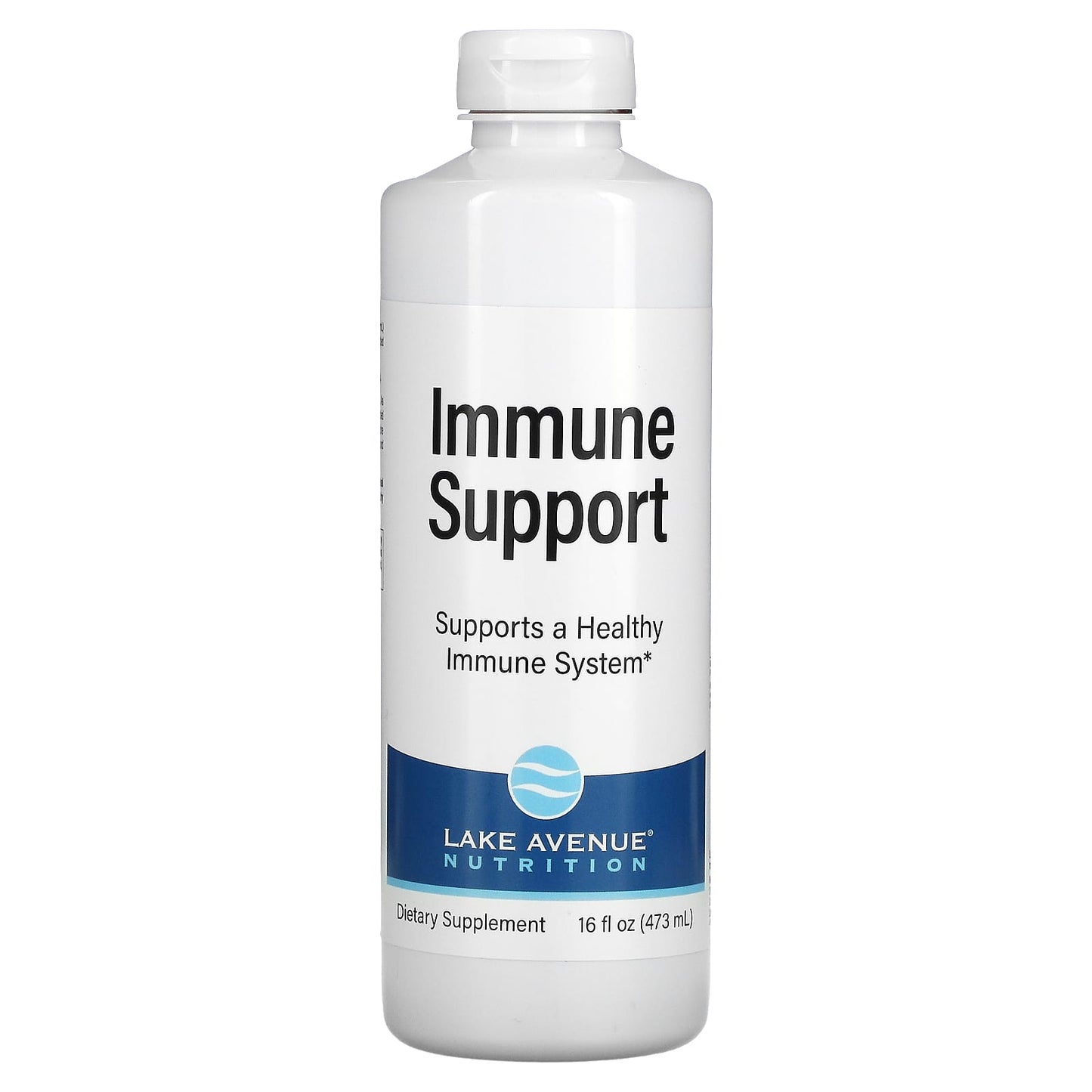 Lake Avenue Nutrition-Immune Support with Sambucus-Maqui Berry-Ashwagandha-Aloe Vera and Honey-16 fl oz (473 ml)