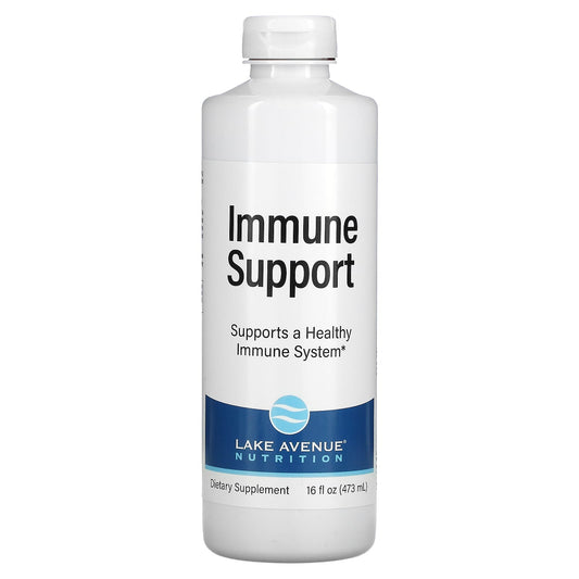 Lake Avenue Nutrition-Immune Support with Sambucus-Maqui Berry-Ashwagandha-Aloe Vera and Honey-16 fl oz (473 ml)