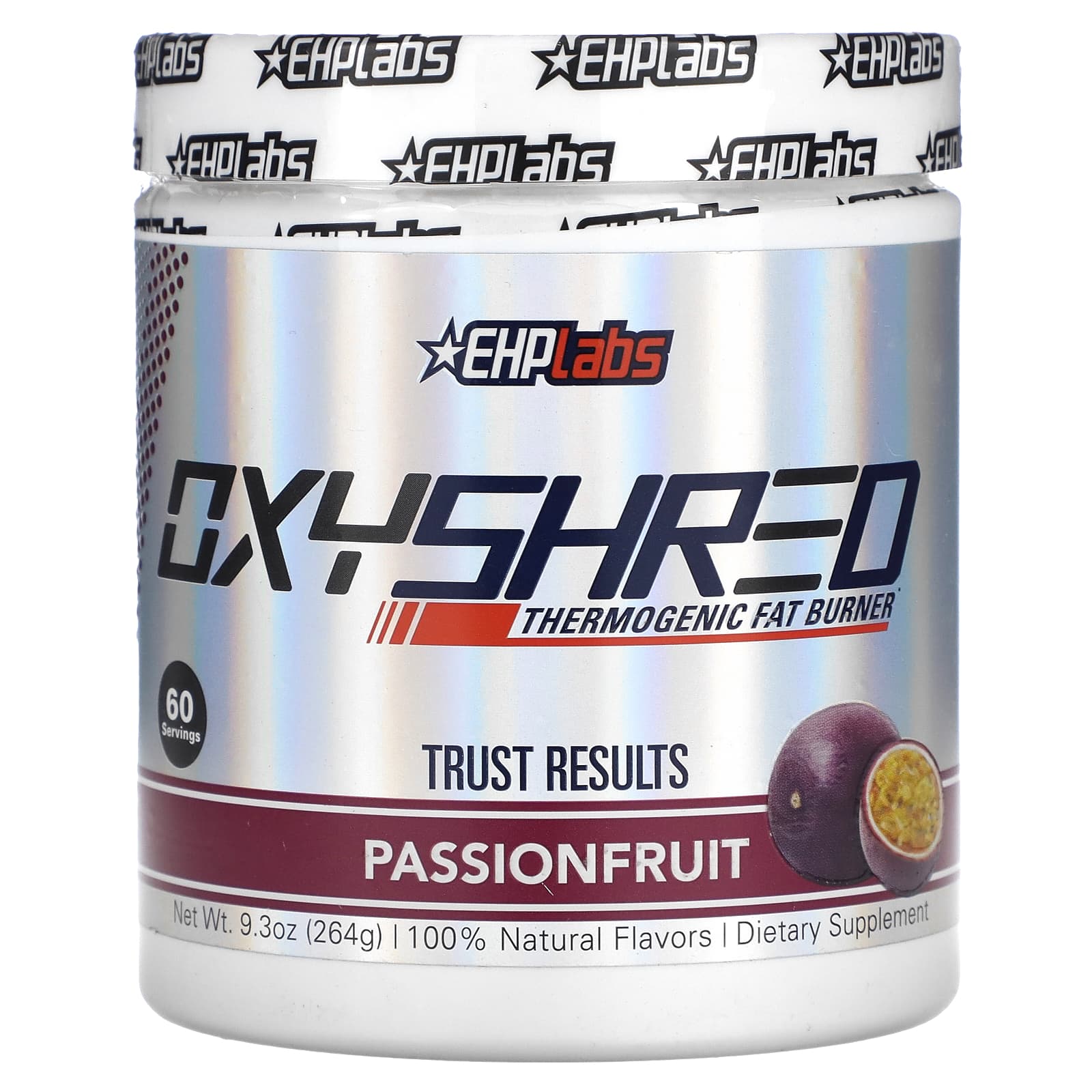 EHPlabs-OxyShred-Thermogenic Fat Burner-Passionfruit-9.3 oz (264 g)